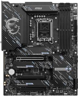 MSI Z890 GAMING PLUS WIFI - Moederbord - Killer Wi-Fi 7 PCIe 5.0 - ATX