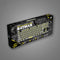 FR-TEC BATPCKEY - Toetsenbord TKL - Mechanische keyswitch QWERTY - Zwart Geel