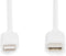 Digitus DB-600109-010-W Lightning-kabel 1 meter Wit