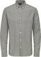 ONLY & SONS ONSTAR SLIM MELANGE BTN DOWN LS SHIRT - Casual overhemd - Lange mouwen - Maat XXL