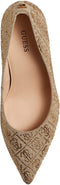 Guess Pierea2 - Dames Pumps - Glitterstenen - Beige - Maat 38