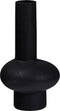 BePureHome Vaas Tank - Porselein - Zwart - 31x18x18