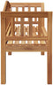 vidaXL - Tuinbank - 120x53.5x85 - cm - Massief - Teakhout