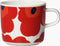 MARIMEKKO Oiva Unikko koffiekop 2 dl rood