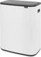 Brabantia Bo Touch Bin - Prullenbak - 60 liter - Soft-touch opening - White