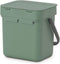 Brabantia Sort & Go - Aanrecht Afvalbakje - 3 liter - Fir Green