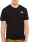 The North Face S/s Simple Dome Tee - Outdoorshirt Heren - Katoen - TNF Black