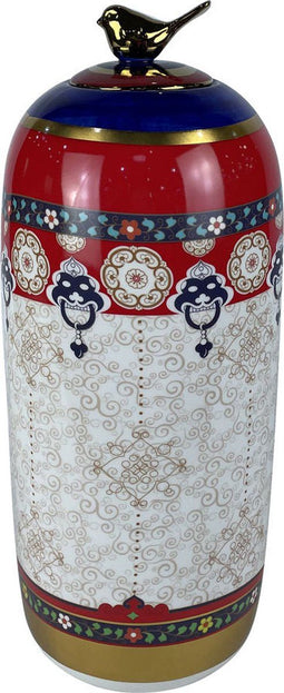 Vaas DKD Home Decor Porselein Shabby Chic (18 x 18 x 42 cm)