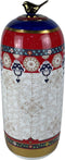 Vaas DKD Home Decor Porselein Shabby Chic (18 x 18 x 42 cm)