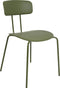 SIBLEY - Eetkamerstoel set van 2 - Groen - Synthetisch materiaal
