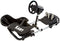 Oplite NitroKart - Racing Cockpit - Family Pack met kinderzitverkleiner - Zwart