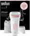 Braun Silk·épil 7-030 - Epilator - Wet & Dry - Massageopzetstuk
