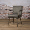 SIDD Belmonte armchair - fabric cherokee 1 grey
