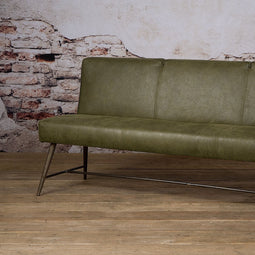 SIDD Belmonte bench 185 - fabric cherokee 13 green
