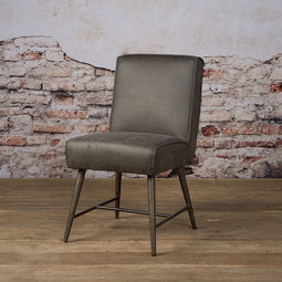 SIDD Belmonte sidechair - fabric cherokee 1 grey