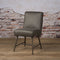 SIDD Belmonte sidechair - fabric cherokee 1 grey