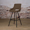 SIDD Campo barchair - fabric Teddy MJ8-7 Dark brown