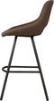 SIDD Campo barchair - fabric Teddy MJ8-7 Dark brown