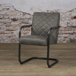 SIDD Civo armchair - Bull antracite
