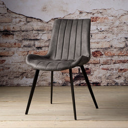 SIDD Eljas sidechair - Savannah anthracite