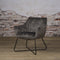 SIDD Monte coffeechair - fabric Adore 17 green