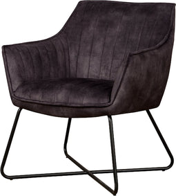 SIDD Monte coffeechair - fabric Adore 29 anthracite