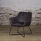 SIDD Monte coffeechair - fabric Adore 29 anthracite