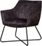 SIDD Monte coffeechair - fabric Adore 29 anthracite