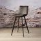 SIDD Pamplona barstool - fabric T-anthracite
