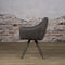 SIDD Riviera armchair - fabric Brego 18 dark grey