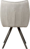 SIDD Riviera swivel armchair - fabric Brego 02 light grey