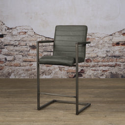 SIDD Rocca barstool - Bull anthracite