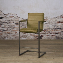 SIDD Rocca barstool - Bull green