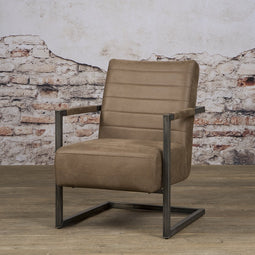 SIDD Rocca coffeechair - Bull brown