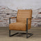 SIDD Rocca coffeechair - Bull cognac