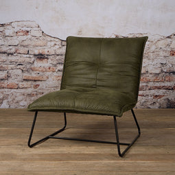 SIDD Seda coffeechair - fabric cherokee 13 green