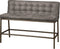 SIDD Vasco barbench 130 - fabric amazon 2 grey