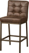 SIDD Vasco barstool - fabric amazon 8 brown