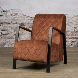 SIDD Villa coffeechair KD - Adore 24 copper