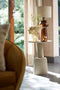Side Table 39x52 Cm Milaki Beige