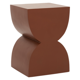 Side table Corvo Rustic Brown Brown / Mango wood