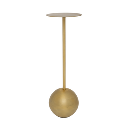 Side table M, Gold Gold / Aluminium
