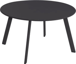 Side table Marzia Steel Graphite 70 x 70 x 40 cm