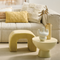 Side table Puglia Yellow / Ceramic