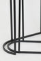 Side Table S/2 Max 53x26x53 Cm Bocov Antique Lead-black