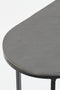 Side Table S/2 Max 53x26x53 Cm Bocov Antique Lead-black