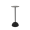 Side table S, Black Matt black / Aluminium
