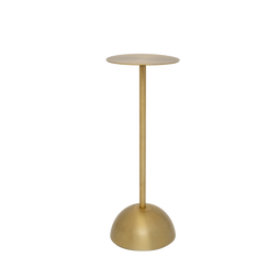 Side table S, Gold Gold / Aluminium