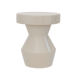 Side table Sculptural Natural / Ceramic