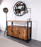 Sideboard Havana - 3-deurs - mangohout/ijzer